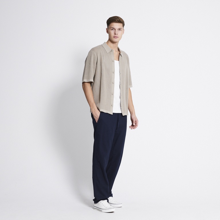 Kurzarmhemd "Smith knitted" Kurzarmhemd "Smith knitted"